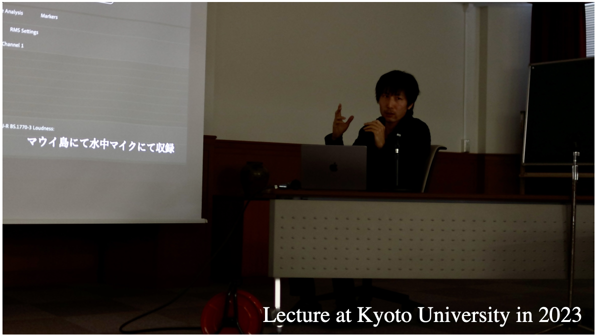 Lecture at Kyoto University in 2023
